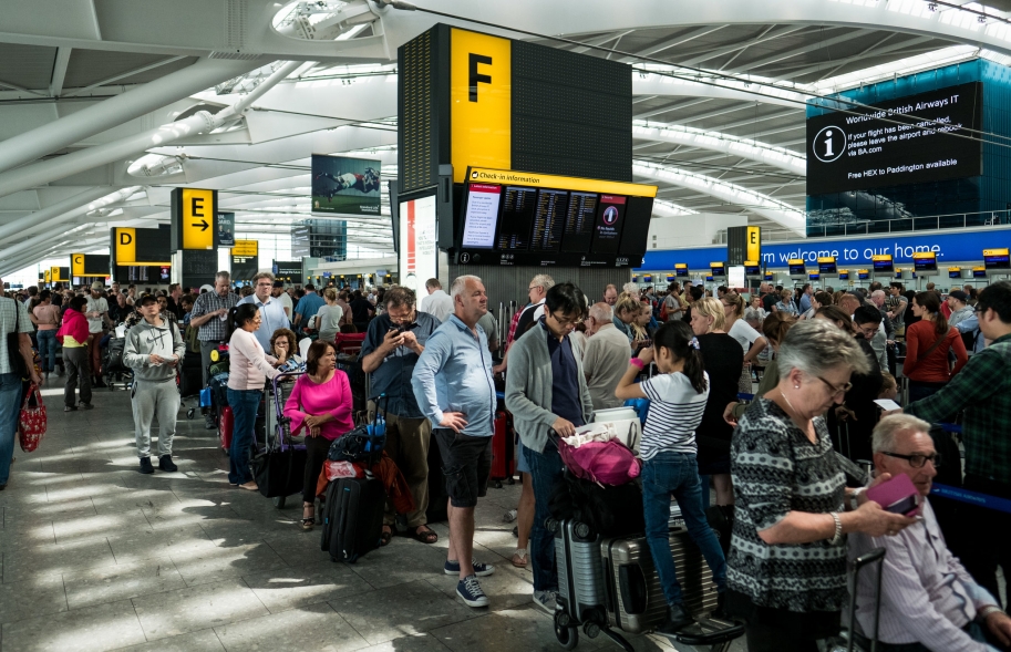 British Airways sufre una disminución de pasajeros por culpa de una caída de red